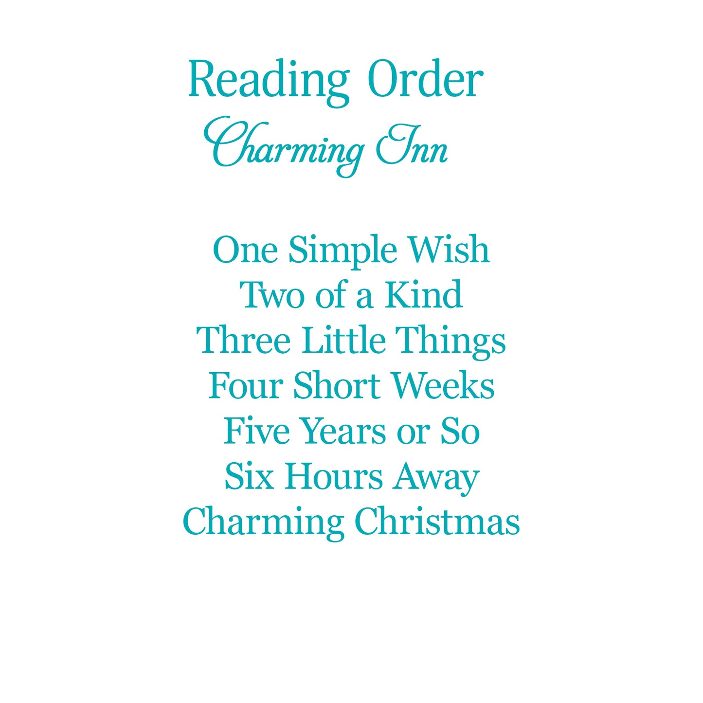 Charming Inn Complete Series Bundle (EBOOK)