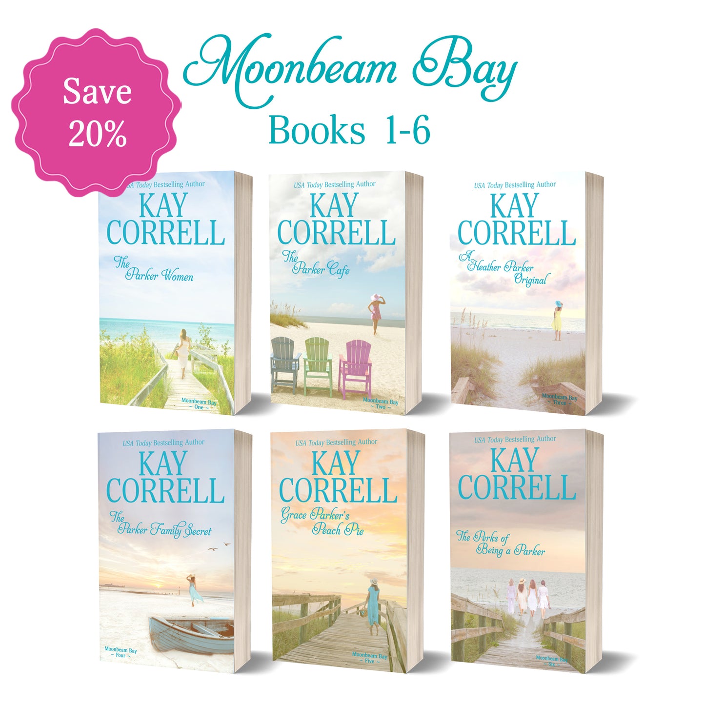 Moonbeam Bay Print Bundle (Paperbacks)