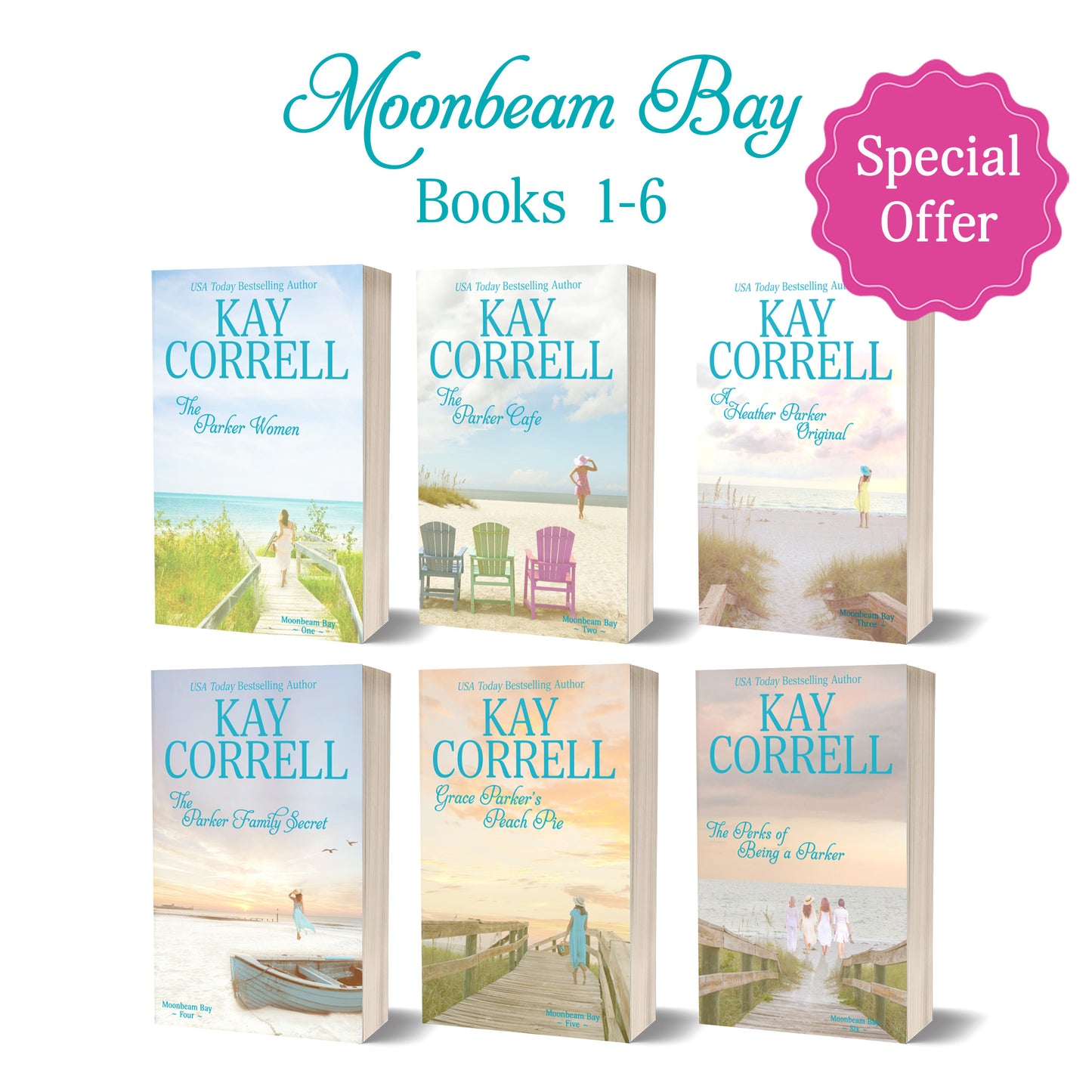 Moonbeam Bay Print Bundle (Paperbacks)