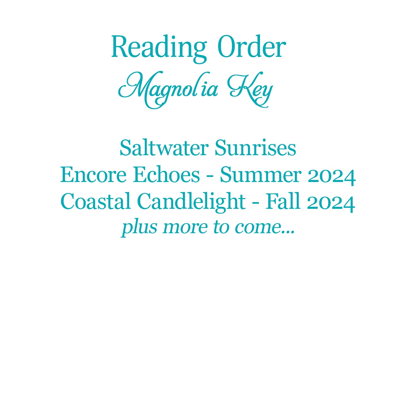 Encore Echoes (EBOOK)