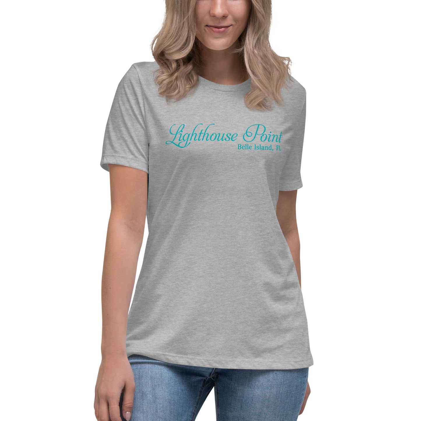 Women's Relaxed T-Shirt - Lighthouse Point