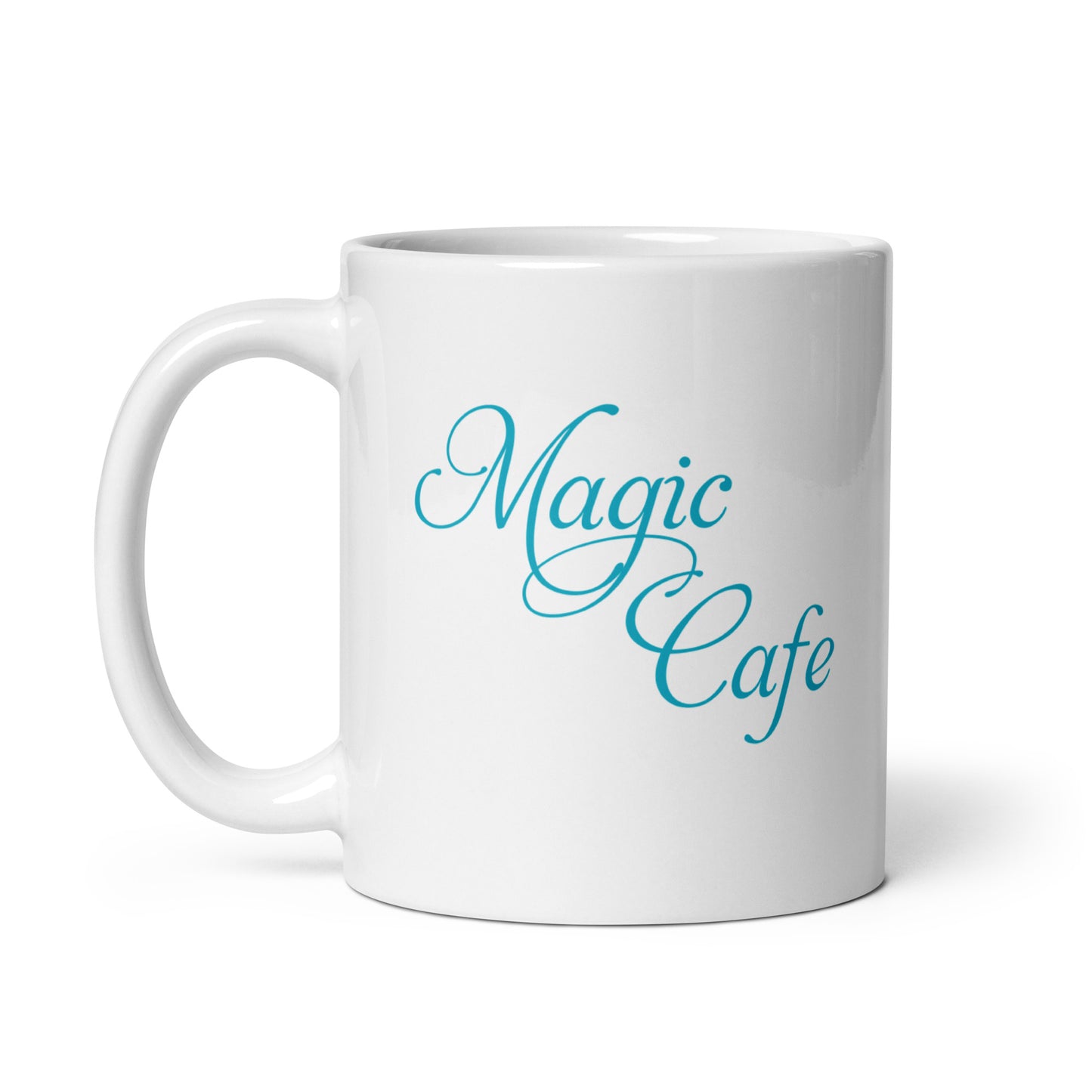 White mug - Magic Cafe