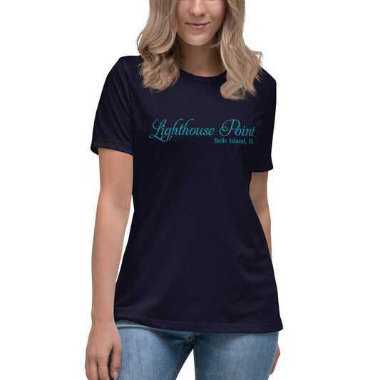 Women's Relaxed T-Shirt - Lighthouse Point