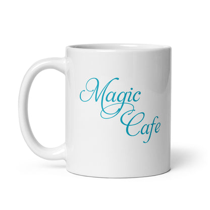 White mug - Magic Cafe